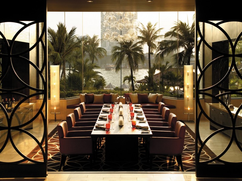 泰国曼谷香格里拉大酒店餐厅酒吧图片(14张)