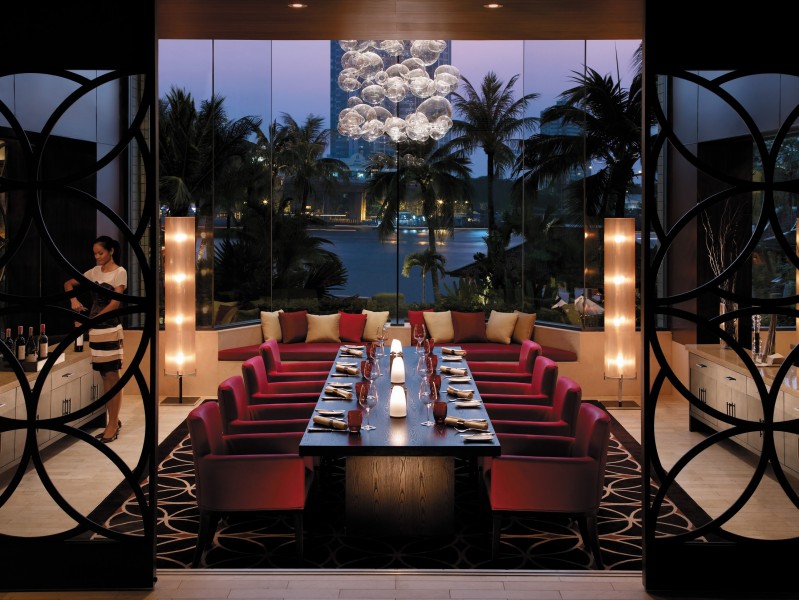 泰国曼谷香格里拉大酒店餐厅酒吧图片(14张)