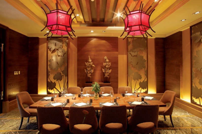 芫香东南亚餐厅装修设计图片(7张)