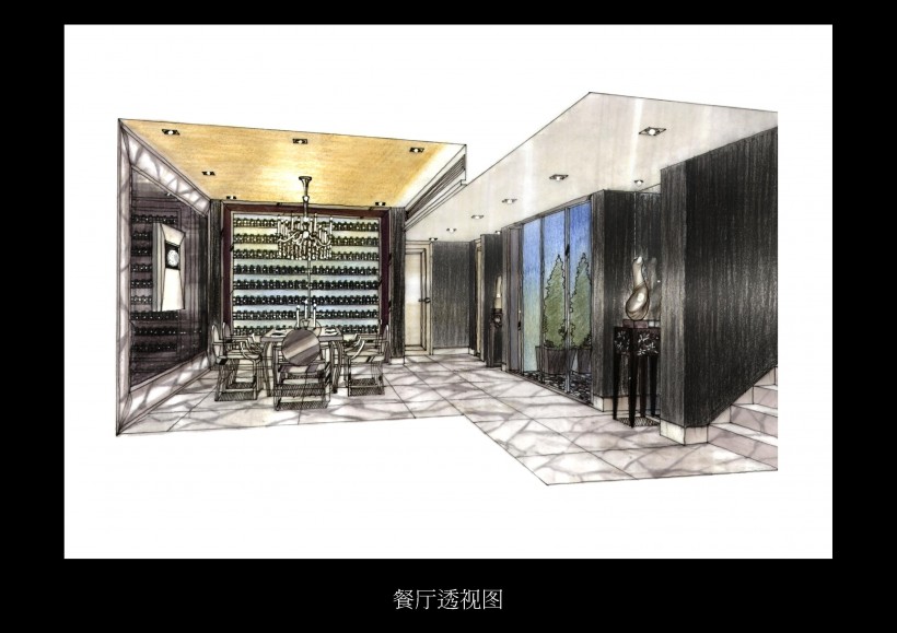 中山华发庄园二期室内手绘2图片(6张)