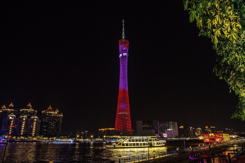 广州塔小蛮腰夜景图片(11张)