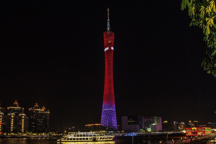 广州塔小蛮腰夜景图片(11张)