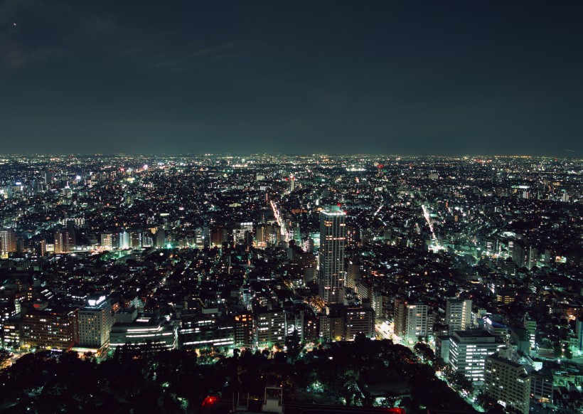 城市繁华夜景图片(14张)
