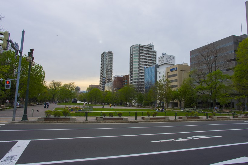 日本札幌大通公园美景图片(9张)