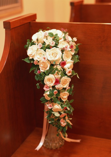 婚礼玫瑰插花图片(8张)