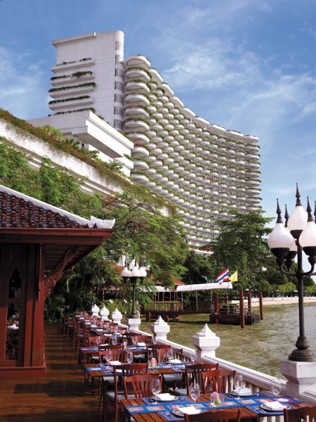 曼谷香格里拉大酒店外观周边环境图片(9张)