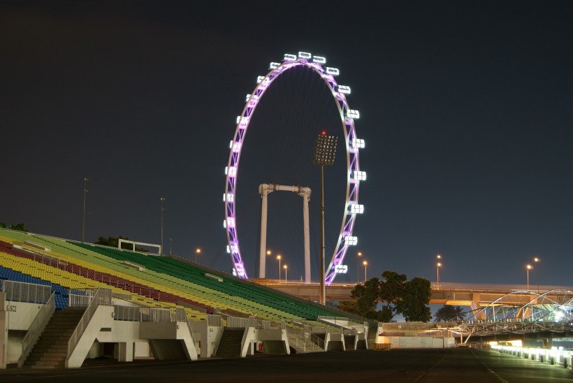 摩天轮夜景图片(11张)