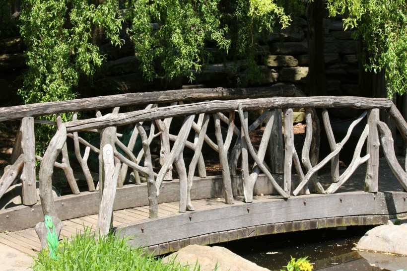 木质结构的桥图片(15张)