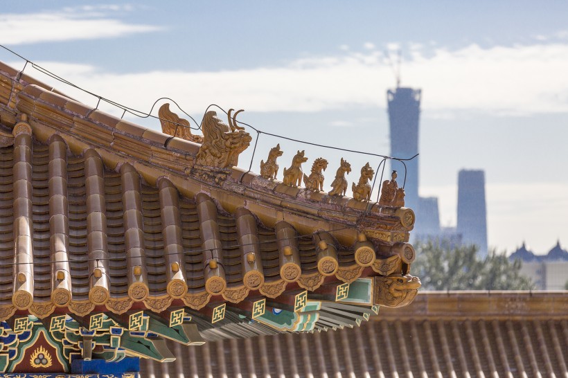 北京故宫五脊六兽图片(8张)