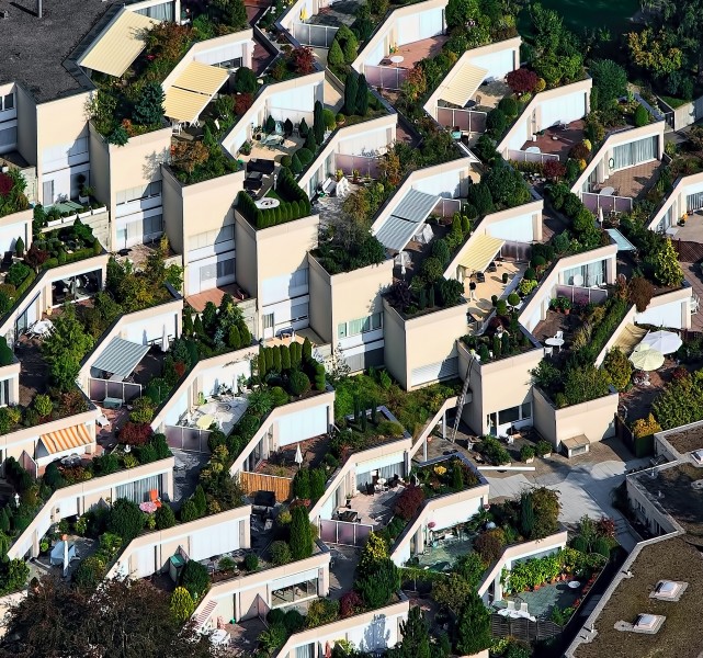 错落有致的住宅小区图片(13张)