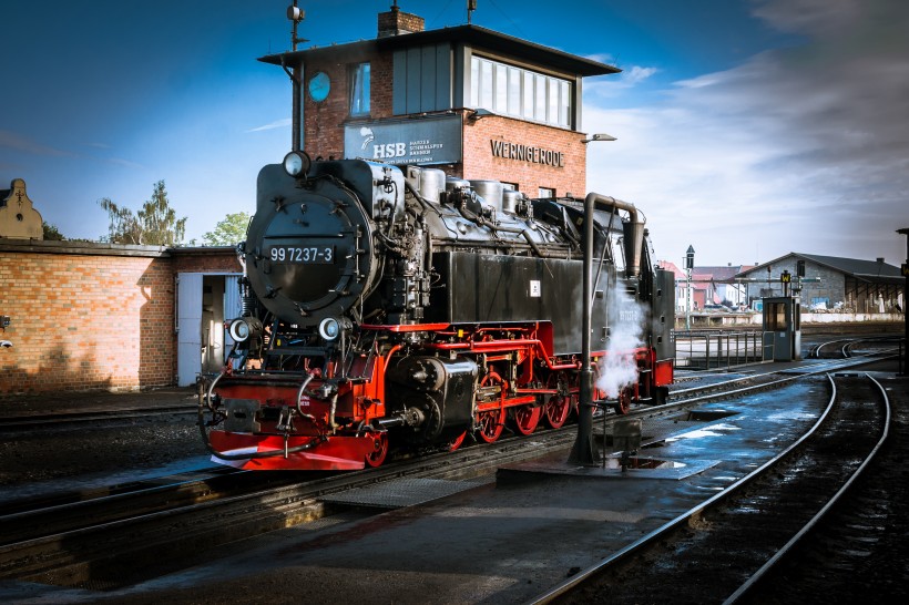 古老的蒸汽火车图片(7张)