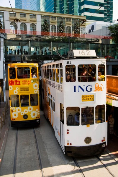 香港电车图片(16张)