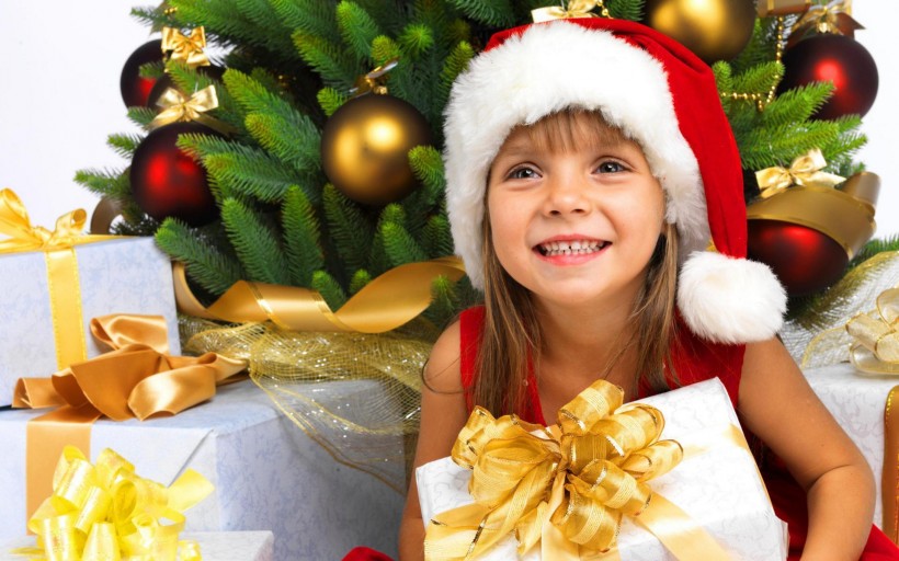 儿童圣诞节与圣诞礼物图片(11张)