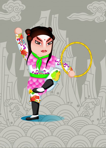卡通京剧人物图片(50张)
