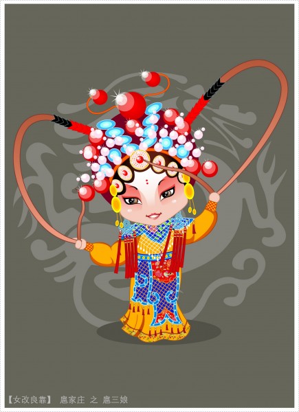 卡通京剧人物图片(50张)