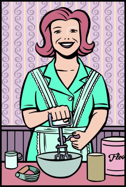 卡通插画女性表情矢量图片(22张)
