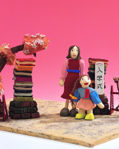 卡通人物学校生活情景图片(33张)