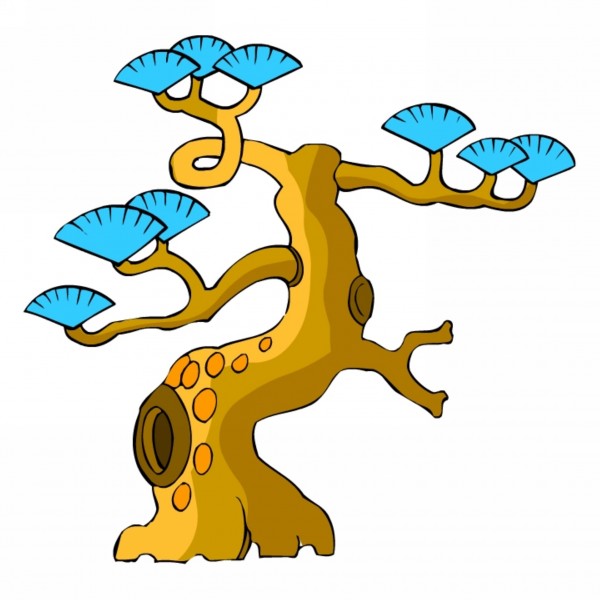 卡通树木特写图片(56张)