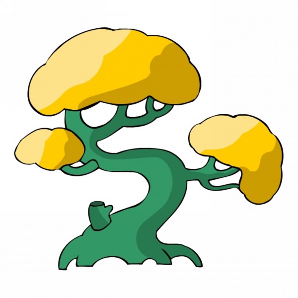 卡通树木特写图片(56张)
