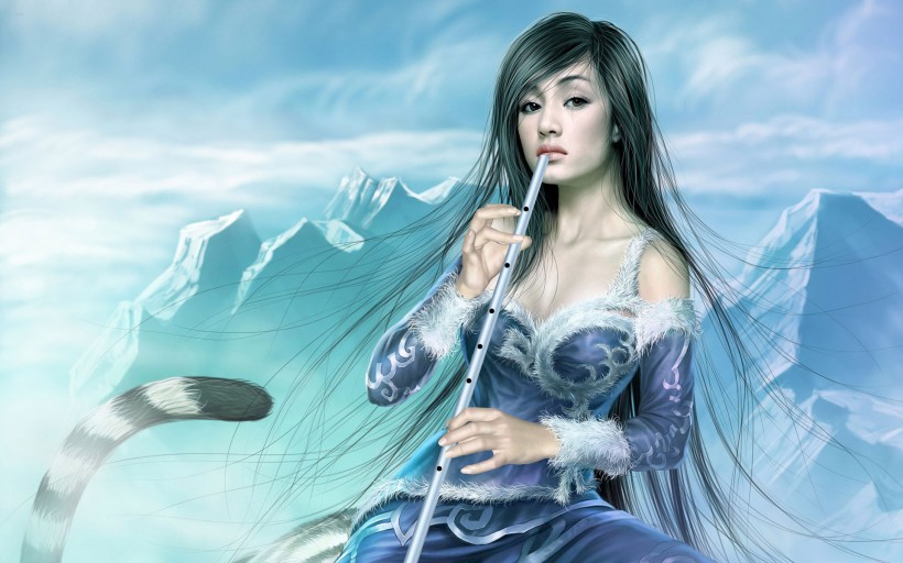 美女CG插画图片(26张)