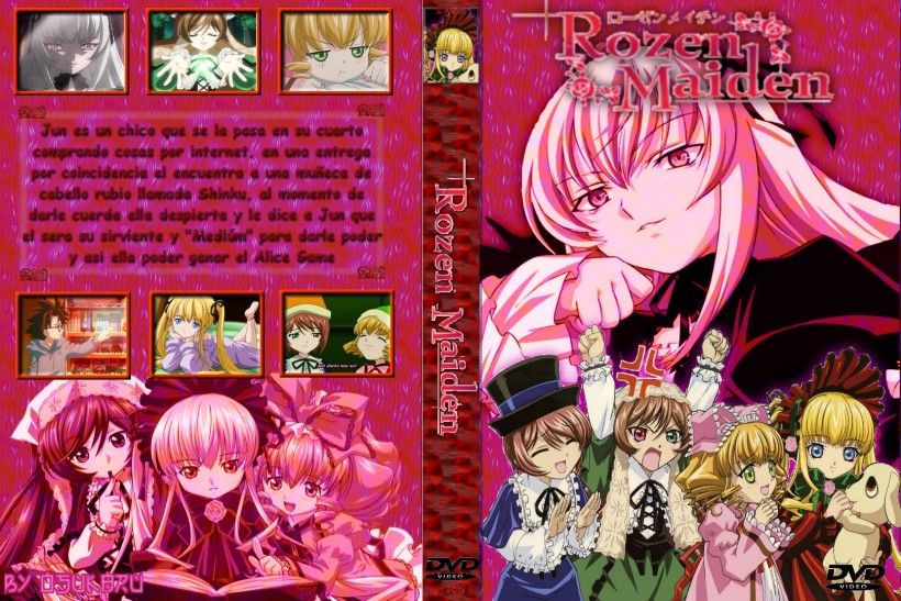 《蔷薇少女》漫画封面设计图片(13张)