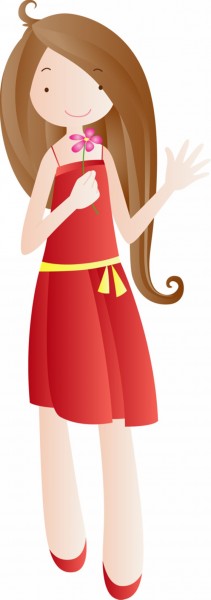 卡通童话女精灵矢量图片(84张)