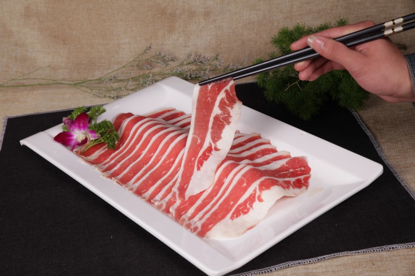 涮火锅食材牛肉图片(11张)