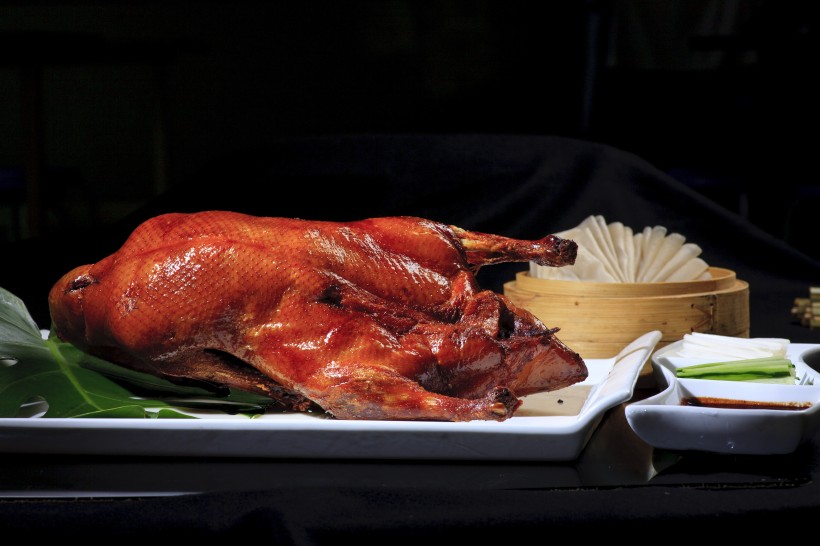 香肥流油的北京烤鸭图片(15张)