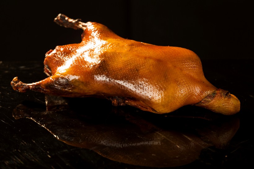 香肥流油的北京烤鸭图片(15张)