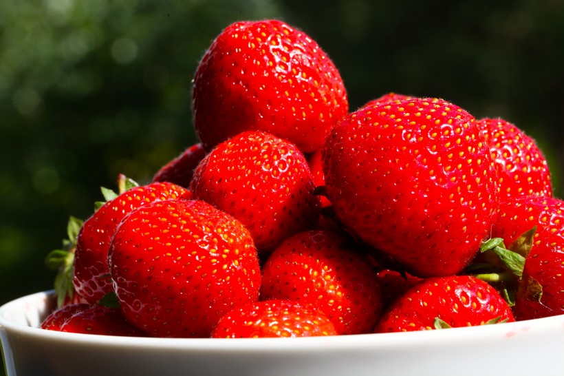 酸甜可口的红色草莓图片(10张)