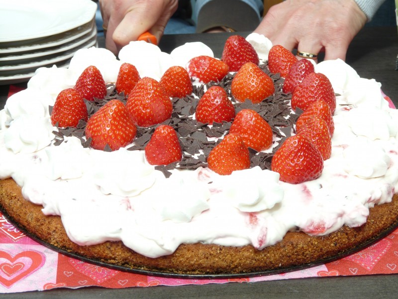 草莓蛋糕图片(26张)