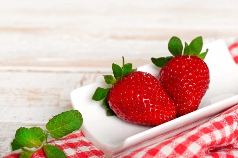 酸甜可口的草莓饮料图片(15张)