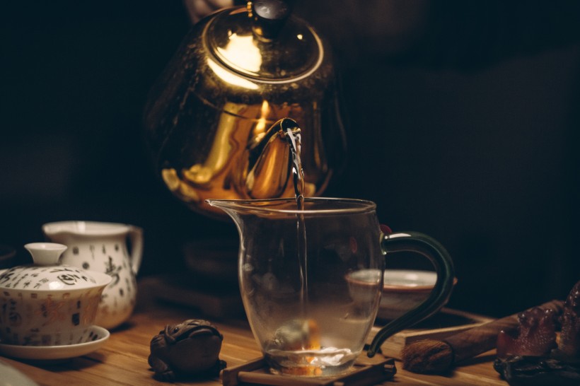 杯子里的茶图片(10张)