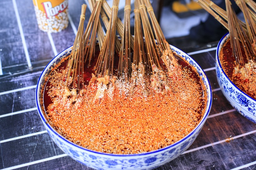 美味好吃的串串图片(14张)