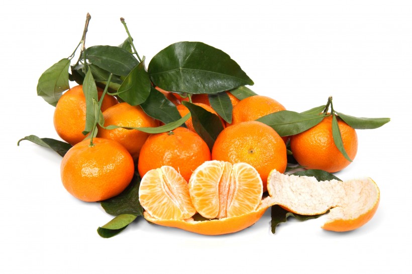 酸甜可口剥开的橘子图片(10张)