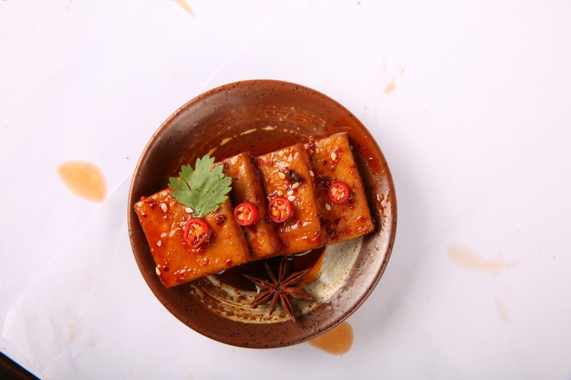 好吃的家常香辣豆腐干图片(11张)