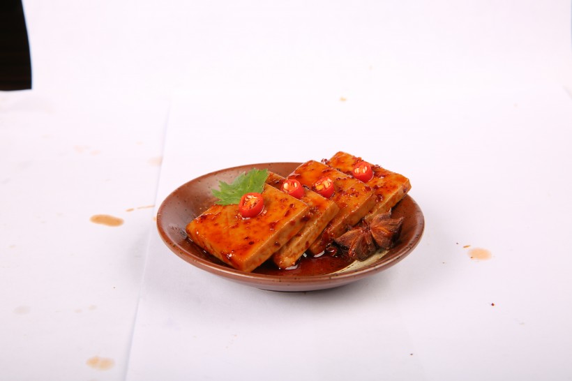 好吃的家常香辣豆腐干图片(11张)