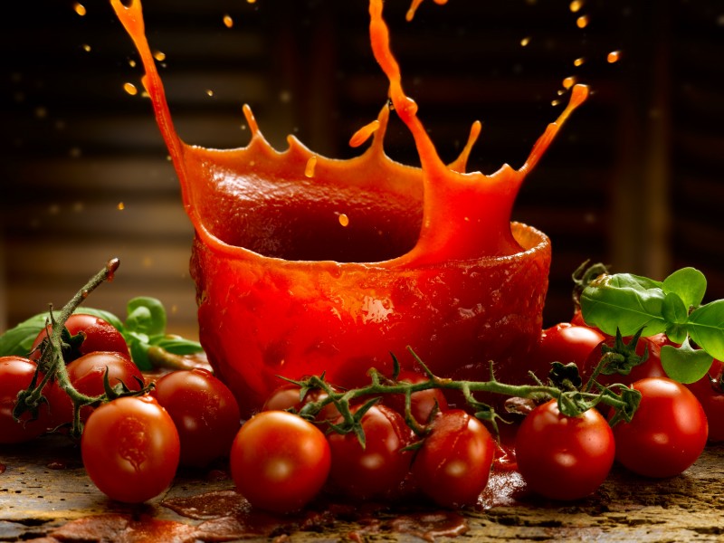 番茄和番茄酱图片(9张)