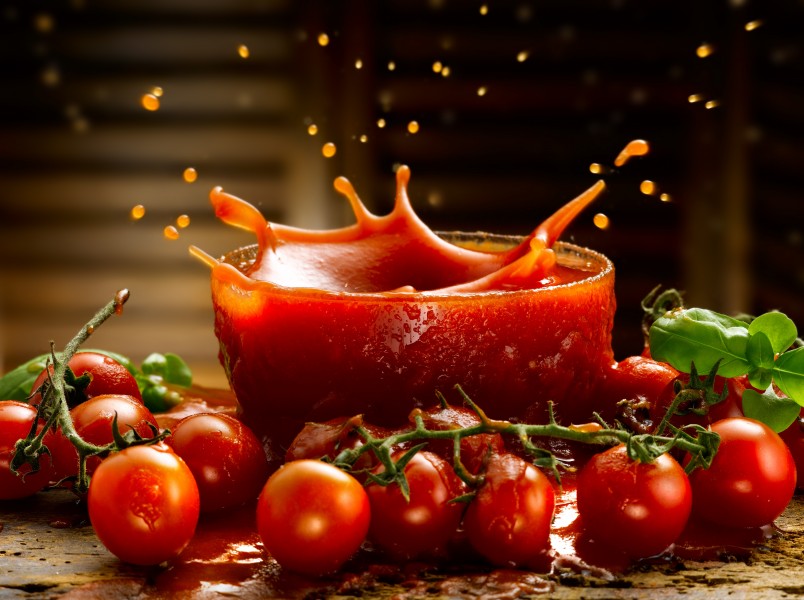 番茄和番茄酱图片(10张)