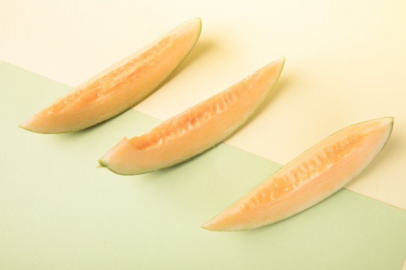 脆甜好吃的哈密瓜图片(10张)