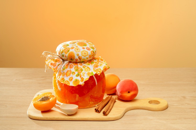 黄桃与黄桃酱图片(9张)