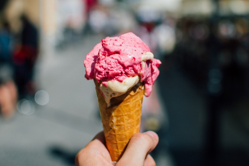 夏日球形冰淇淋图片(16张)