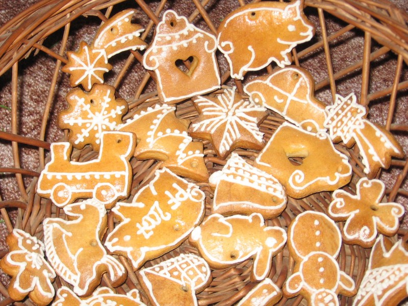 圣诞节美味姜饼图片(10张)