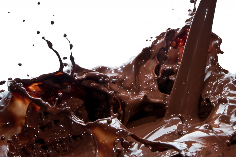 溅起的巧克力水花图片(11张)