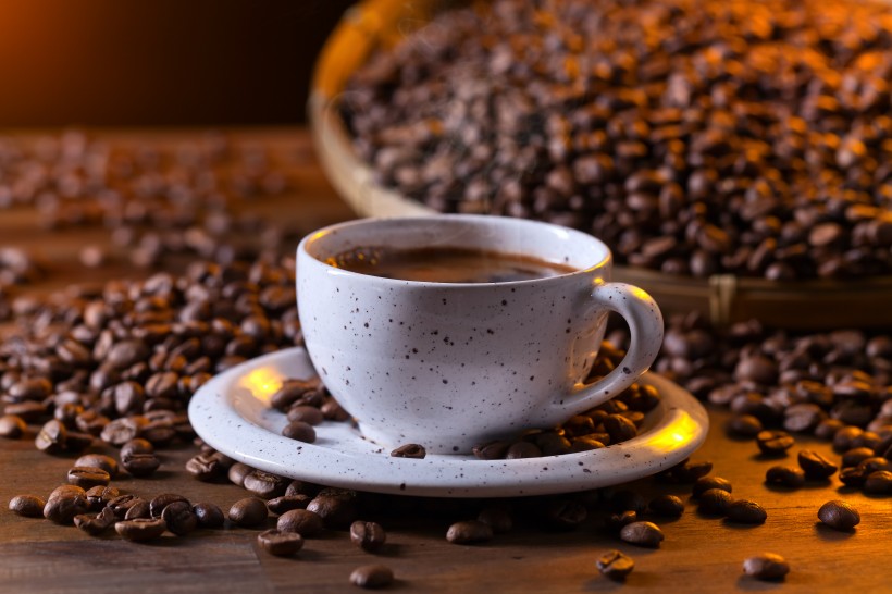 浓香的咖啡与小小的咖啡豆图片(15张)
