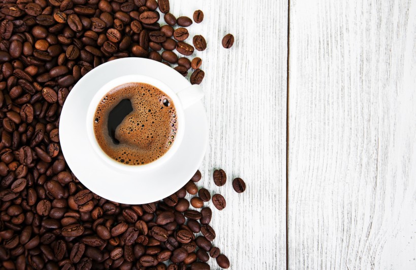 咖啡与咖啡豆图片(6张)
