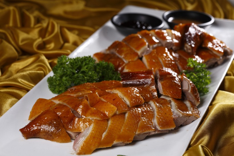 美味无比的北京烤鸭图片(10张)