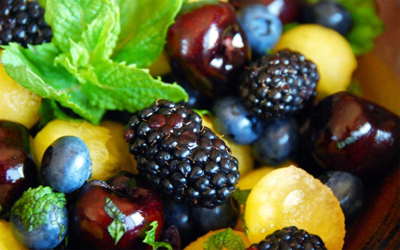 垂涎欲滴的蓝莓美食图片(10张)