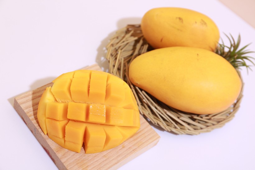 黄色的清香有营养芒果图片(10张)