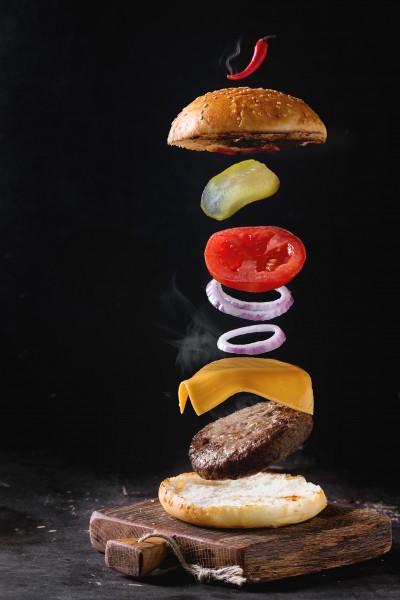 美味的汉堡图片(11张)